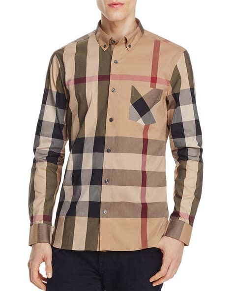 Shop Burberry Thornaby Button